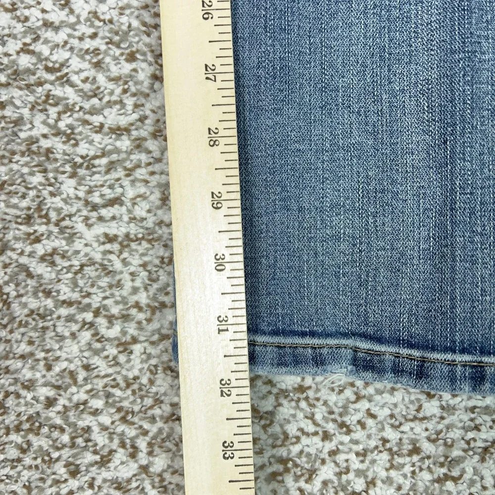 BKE Jeans Womens 29 Blue Bootcut Embroidered Pockets Medium Wash Denim‎ Western